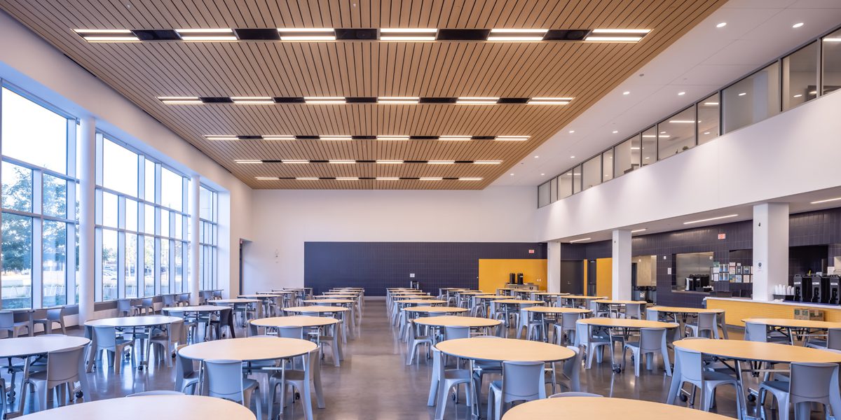 Interior Cafeteria of Dorothy Day Place