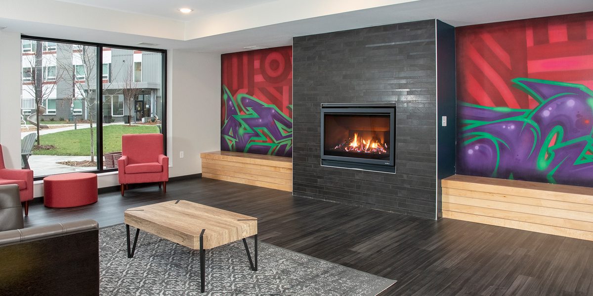 living room area at Hook and Ladder
