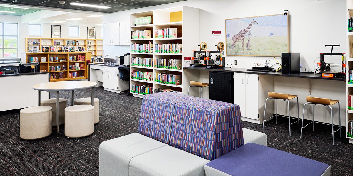 Media library area