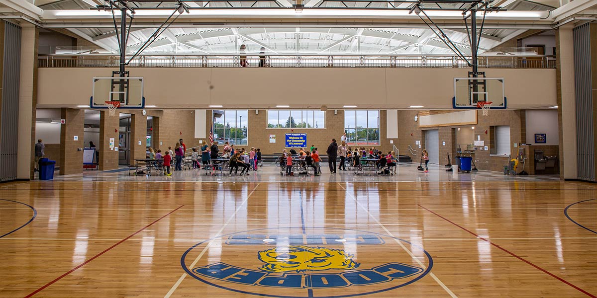 School gymnasium
