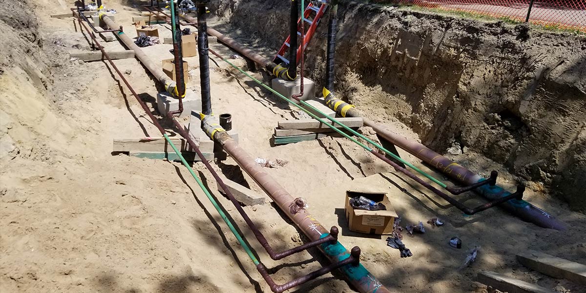 Natural Gas Pipeline Installation