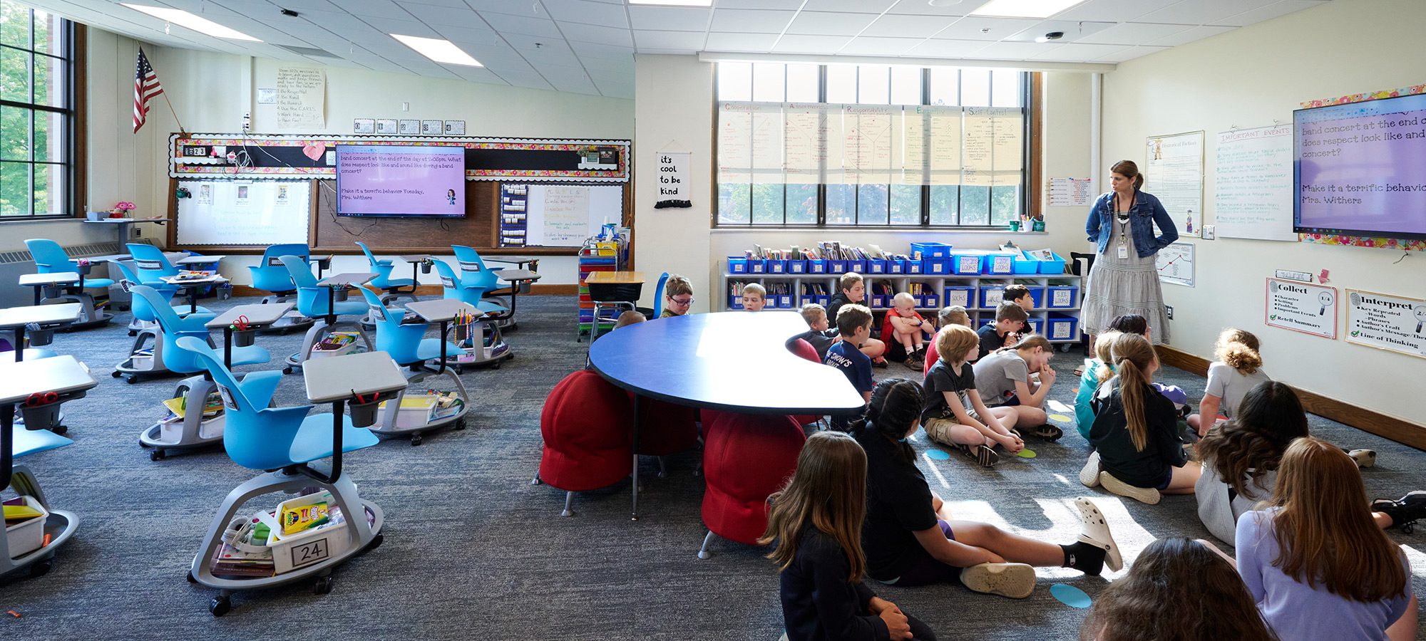 Kids in the classroom