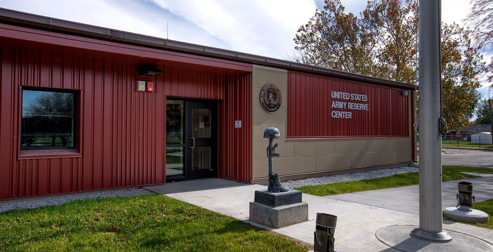 Building exterior entry