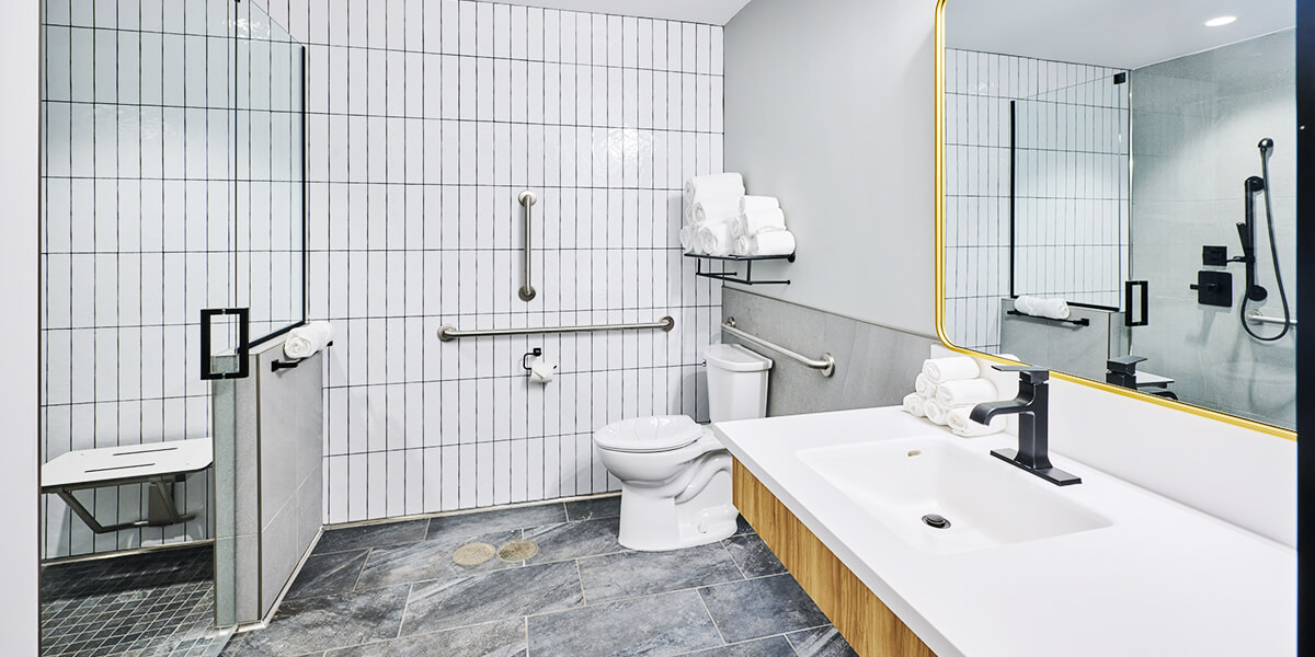 hotel bathroom