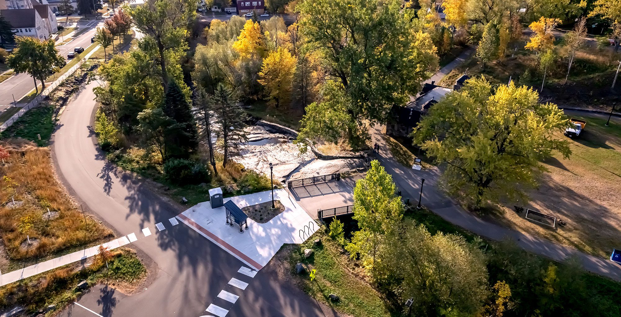 Park aerial view